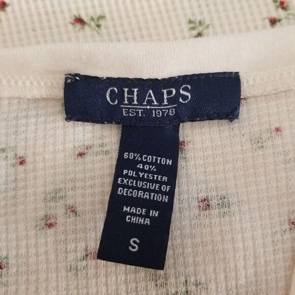 Chaps Floral Pajamas (size S) - Picture 5 of 7